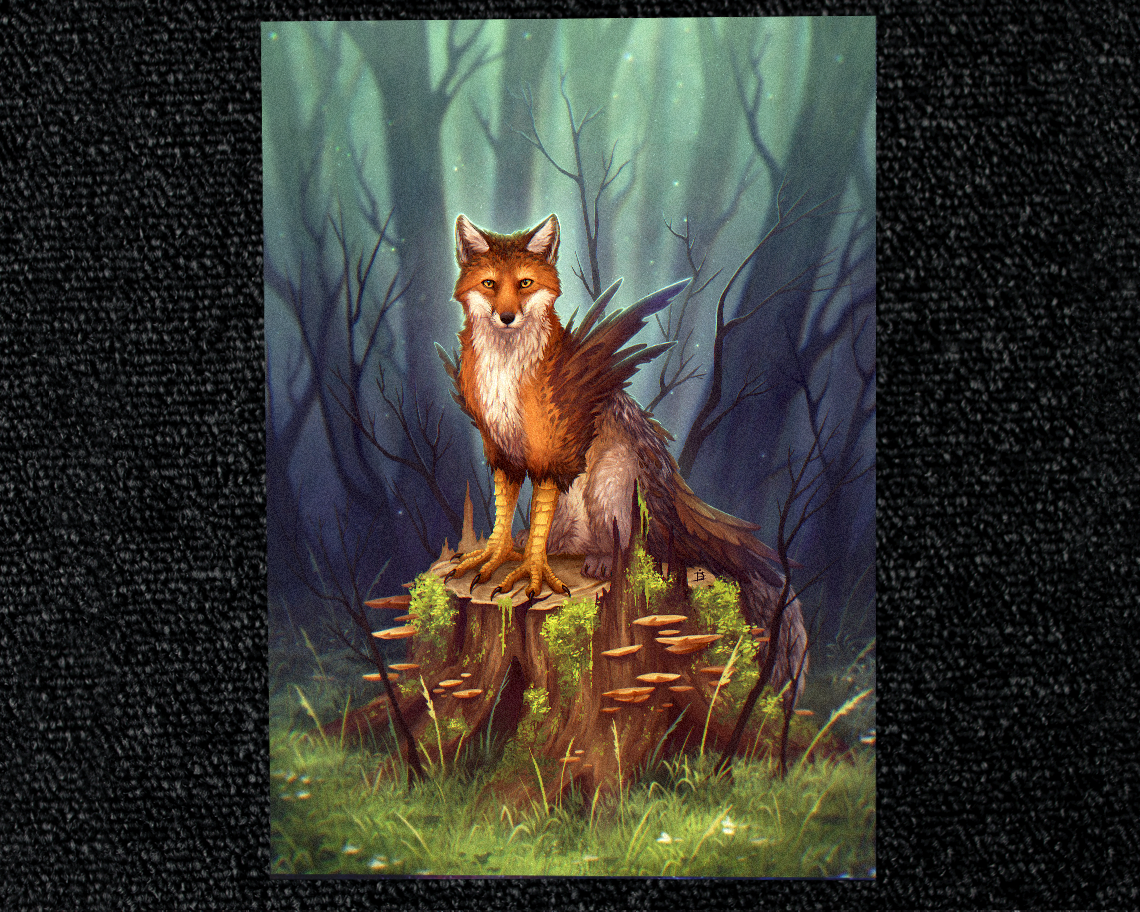 Enfield - A5 Pearlescent Print - 2CS