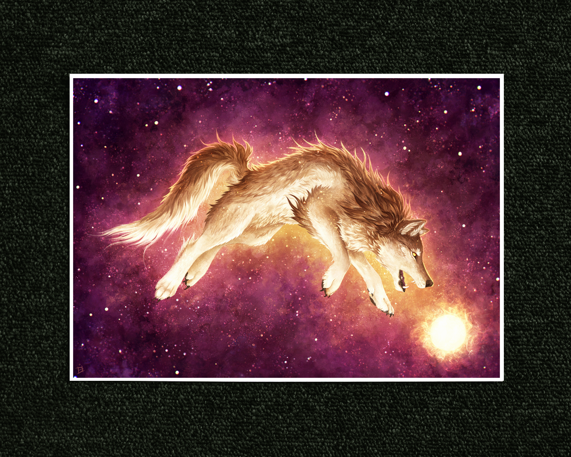 Chase the Sun - A4 Print