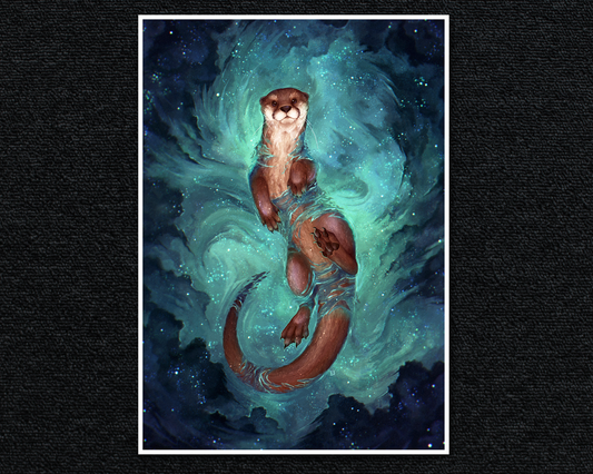 Otter Space - A4 & A3 Print