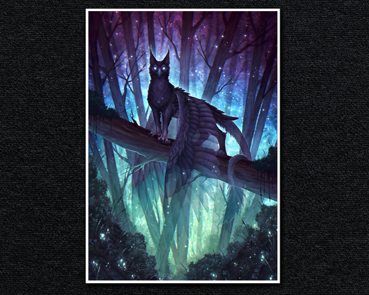 Spectral - Gryphon Spirit - A4 & A3 Print