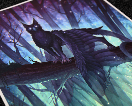 Spectral - Gryphon Spirit - A4 & A3 Print