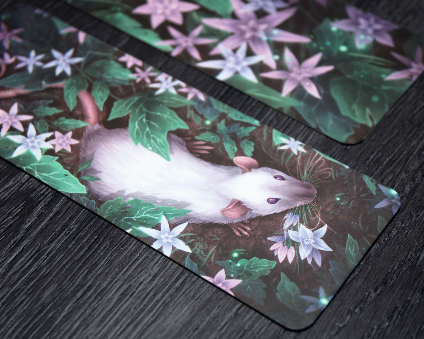 Collecting Star Flowers - Rat Bookmark
