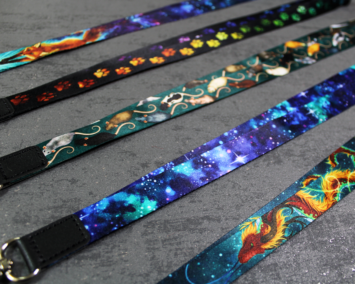 Foxtail Nebula - Lanyard
