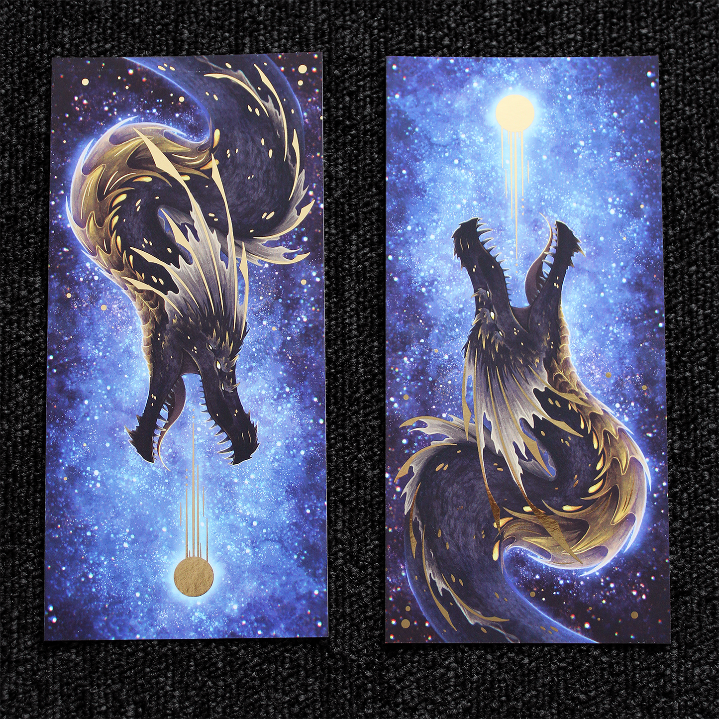 Devourer of Stars - DL gold foil Print - 2CS