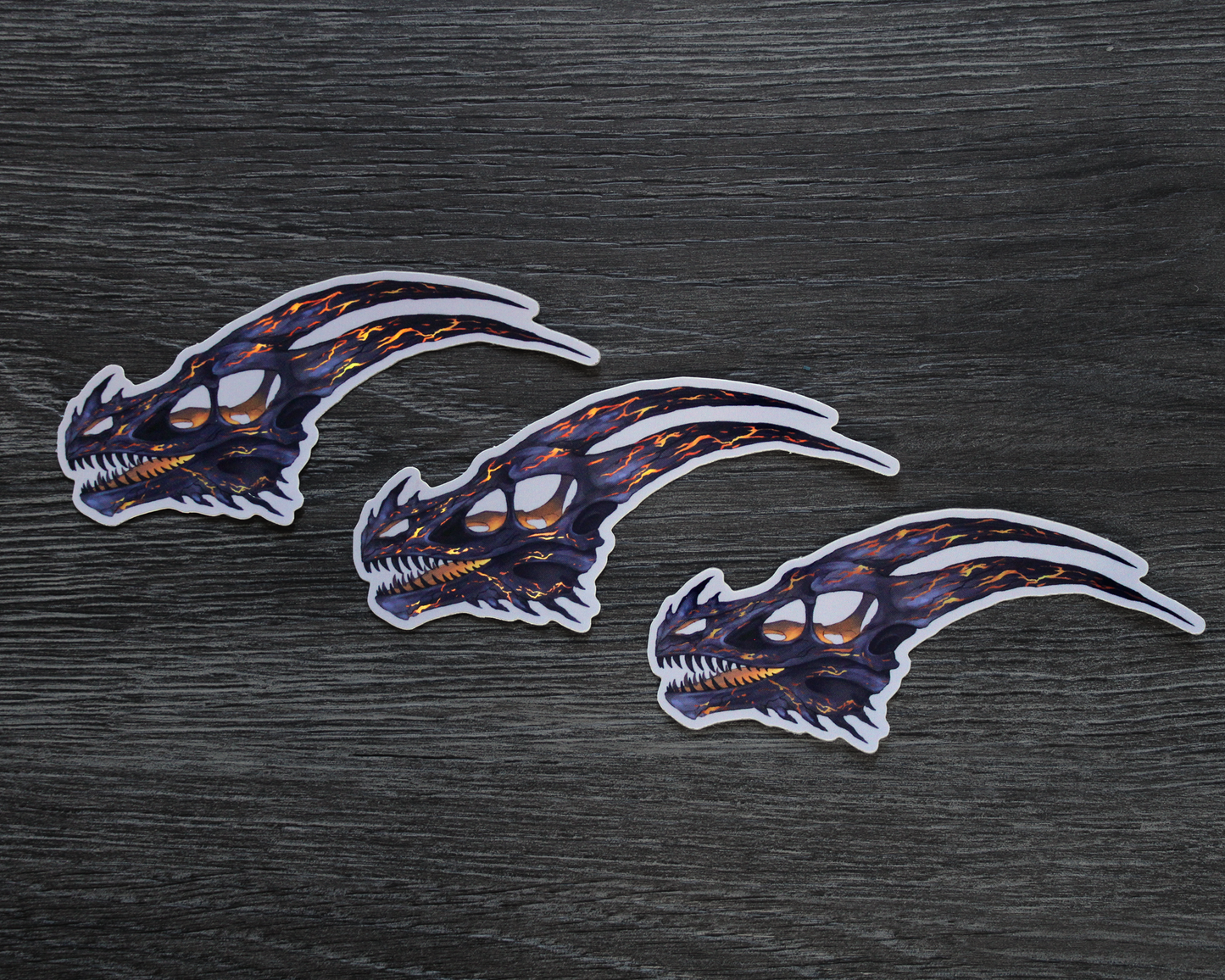 Dragon Skull - Vinyl Sticker