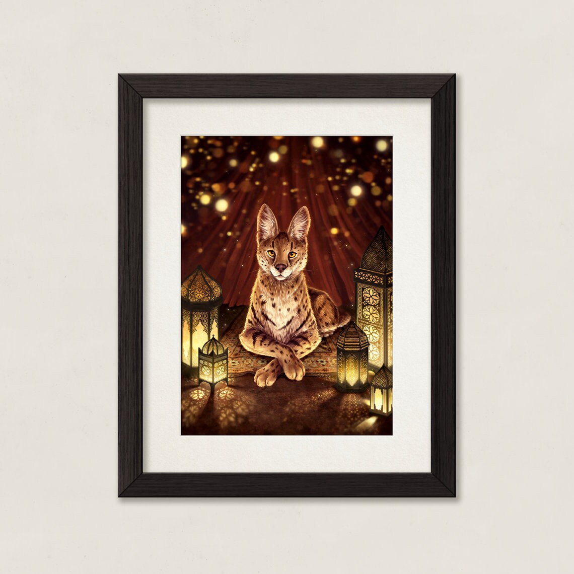 Lantern Keeper - A4 and A3 Print