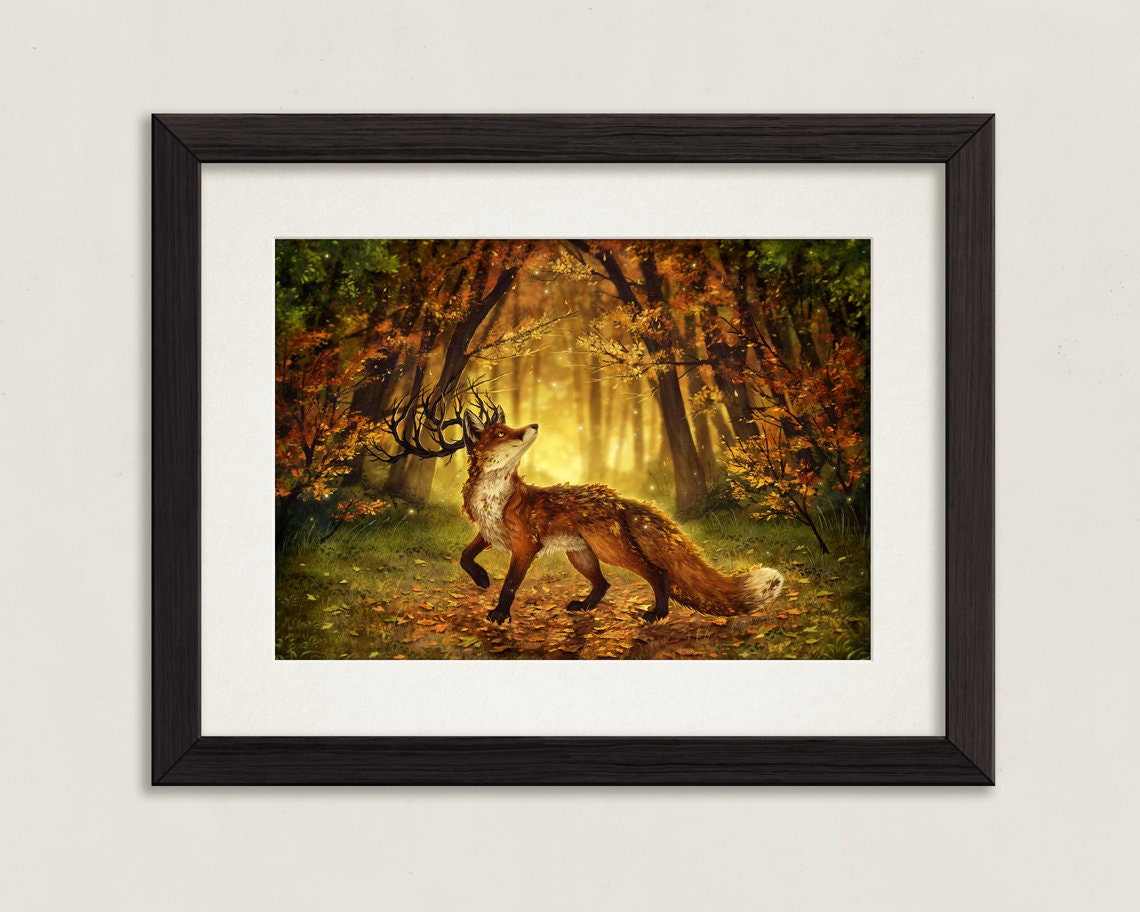 Autumn's Apprentice - A4 & A3 Print