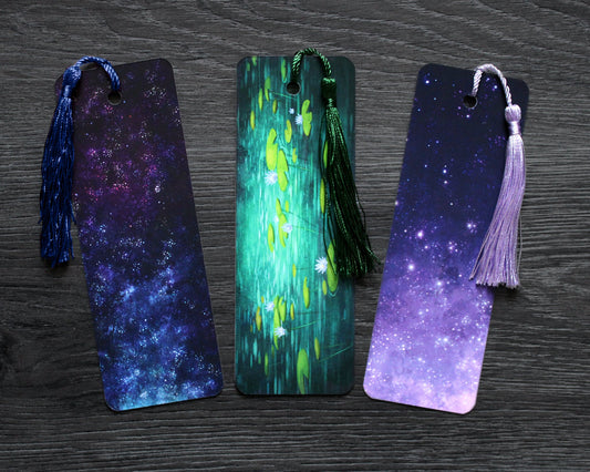 Set of 3 Bookmarks (Fox, Dragon, Jackalope)