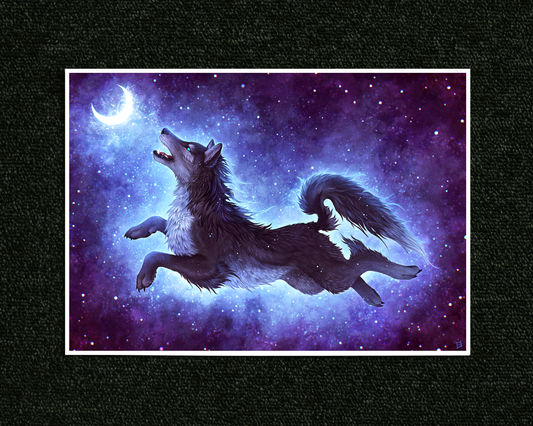 Chase the Moon - A4 Print