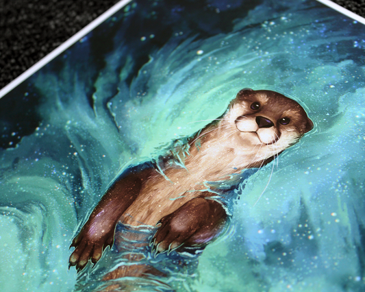 Otter Space - A4 Print