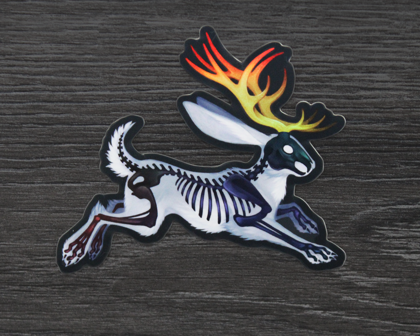 Dark Jackalope Vinyl Stickers