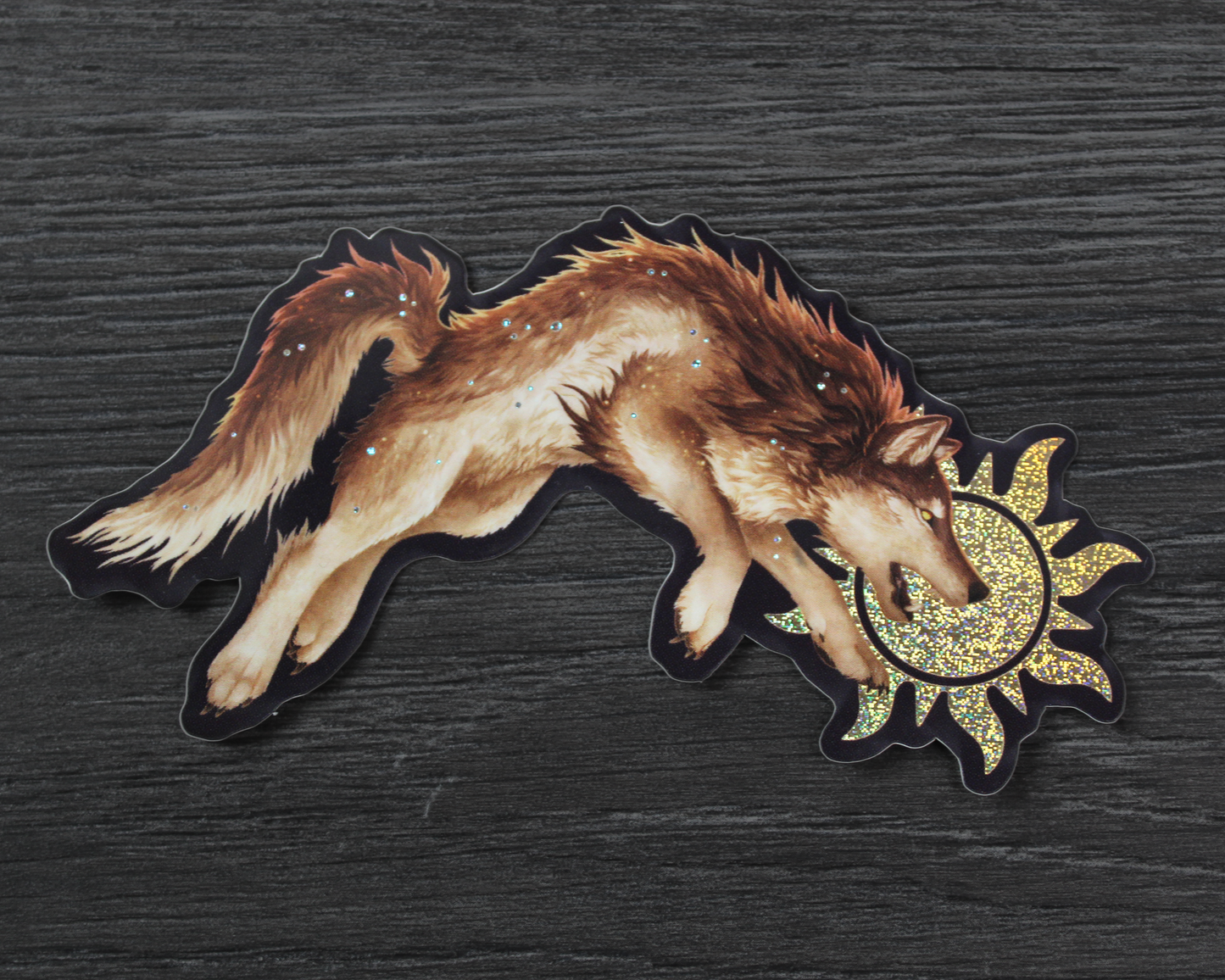 Norse Wolves Skoll & Hati - Vinyl Stickers