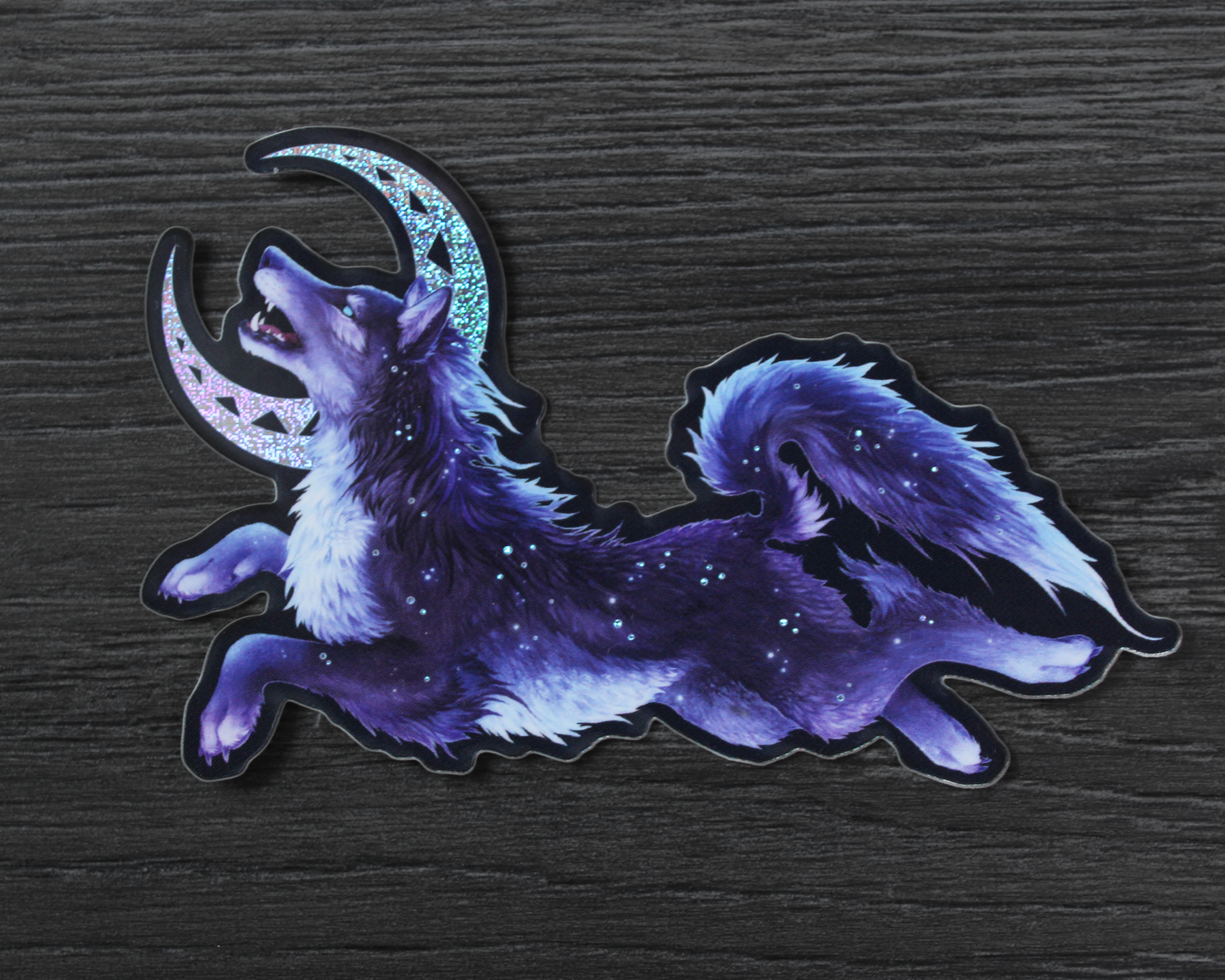 Norse Wolves Skoll & Hati - Vinyl Stickers