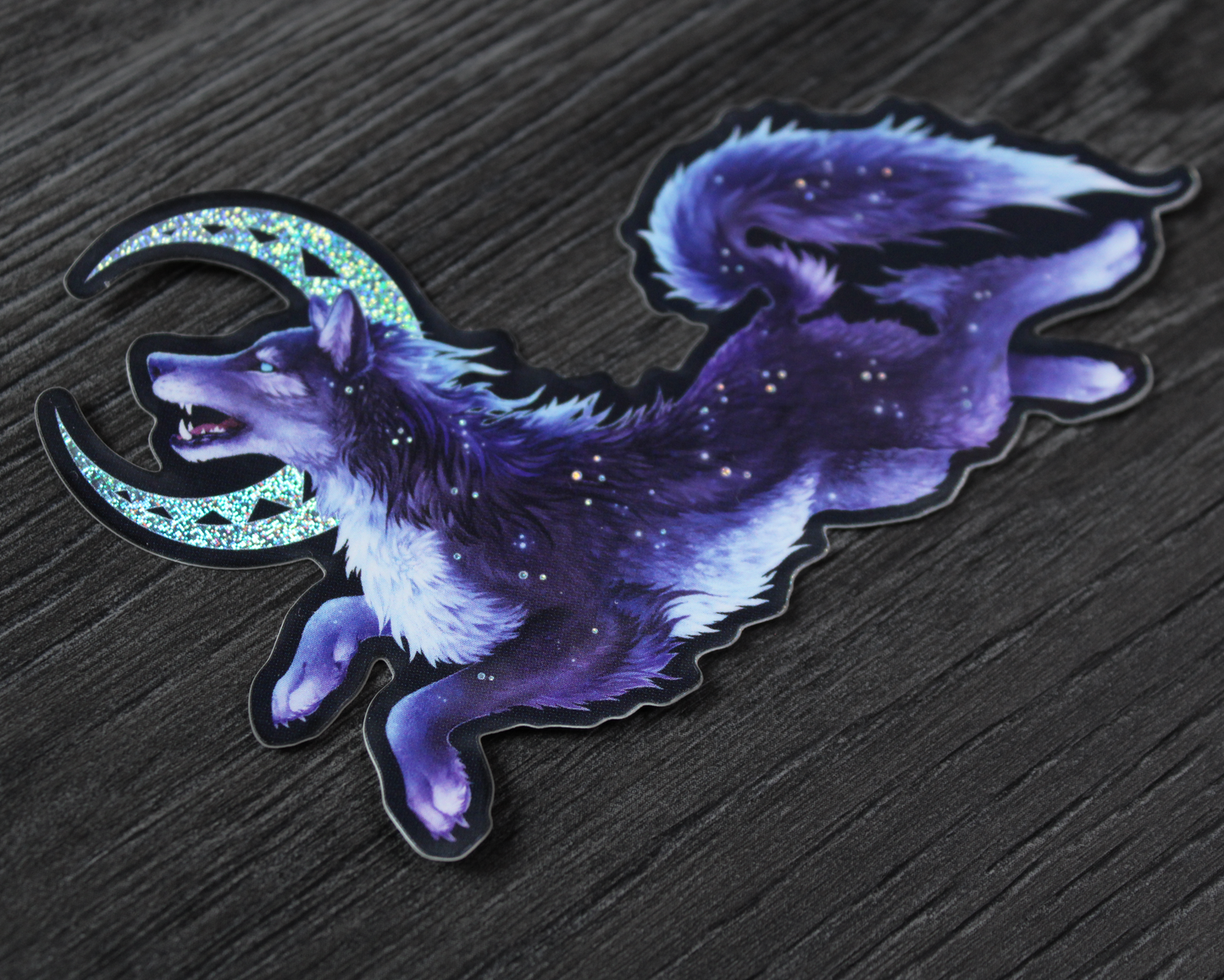Norse Wolves Skoll & Hati - Vinyl Stickers