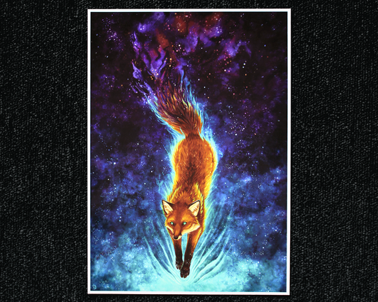 Foxtail Nebula - A4 Giclée Print