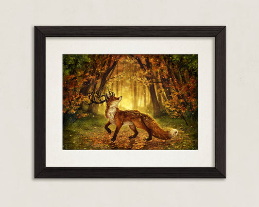 Autumn's Apprentice - A4 Giclée Print